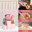 Ensemble de 20 couteaux de cuisine et ustensiles avec accents or rose - disponible en 5 couleurs élégantes - comprend un bloc de rangement, une planche à découper et des gadgets de cuisine professionnels-129355313