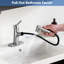 Robinet pour lavabo de salle de bain en nickel brossé, poignée simple, style moderne avec bouchon de bonde escamotable et robinet de plaque de pont, robinet-121697257