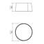 Cônico 1 - Light LED Flush Mount-68313067-99923523