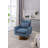 360-Degree Swivel Accent Chair with a Pillow-2074808245