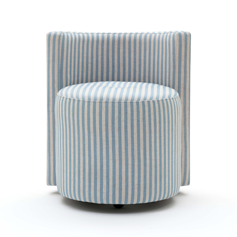 Chaise de bureau Alyssa, Bleu