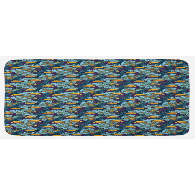 Tapis de cuisine oiseaux
