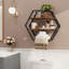 Tablette flottante en bois massif Benni