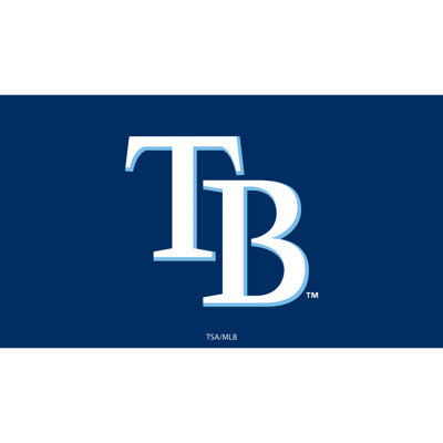 Tampa Bay Rays Full Color PVC Mat 16" x 28"