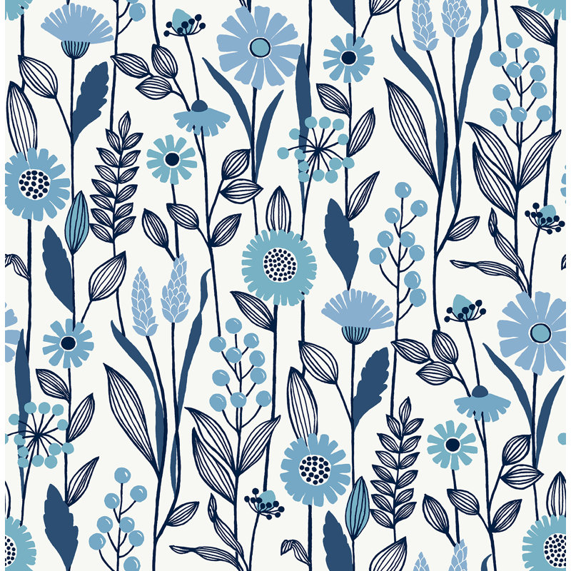 Peel & Stick Floral Roll