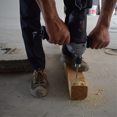 Drill Mixer Set with Spade Handle 1/2 inch Electric Corded Mixing Drill Machine 9A Motor Concrete Mud Mixer