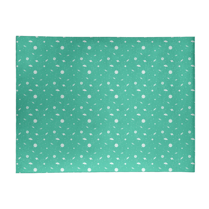 Tapis de zone verte outer space, Rectangle 9 pi x 12 pi
