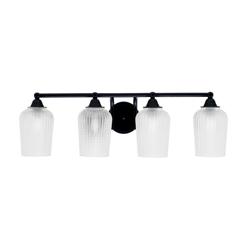 Paramount 4 Light Bath Bar, White