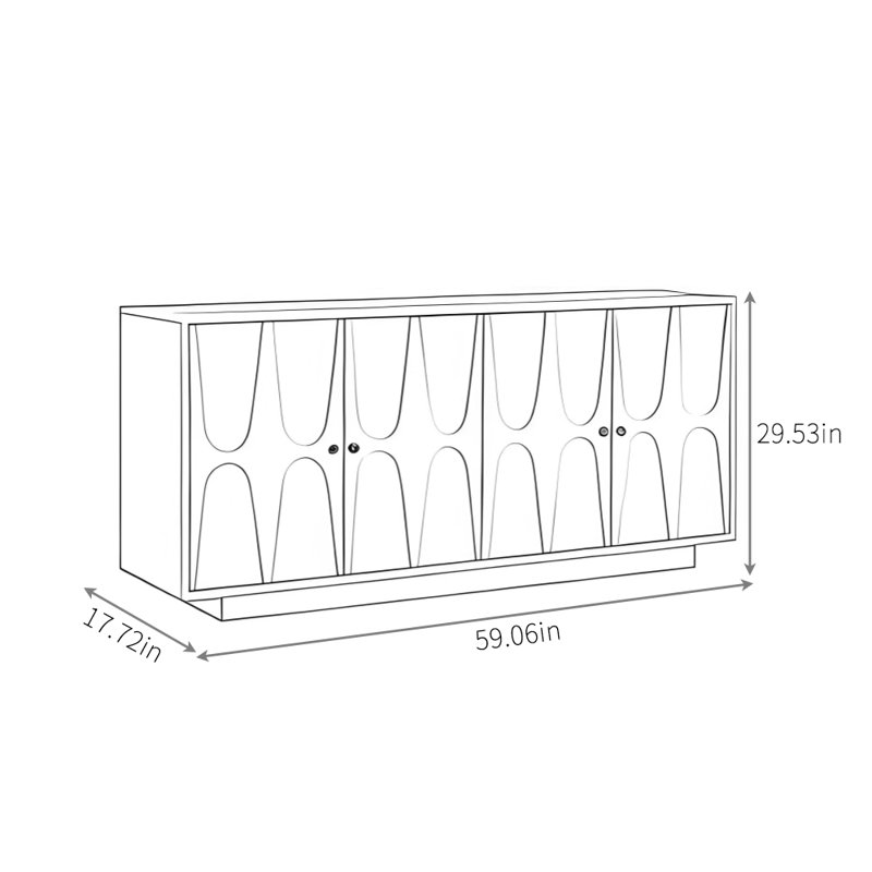 Simple Modern Sideboard