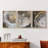 Abstract  Series  LXIII  -Set Of 3 Framed Giclee Prints -Ready to Hang-534873224-534873222