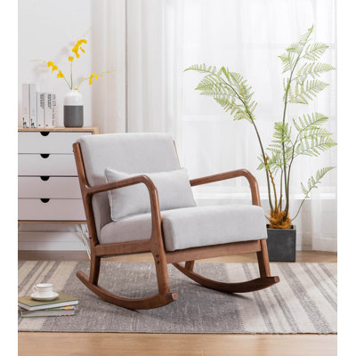 Alcone 65.5 cm Wide Rocking Armchair