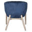 Fauteuil demi-tonneau en velours 28 po Barnes-2026912798