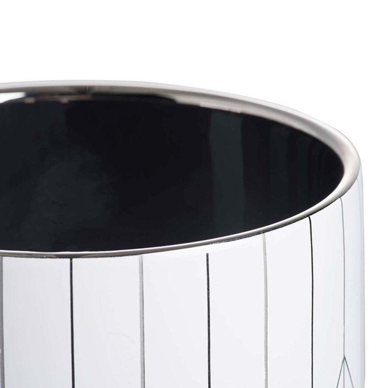 Boulat Ceramic Pot Planter, 6.3" H x 6.3" W x 6.3" D
