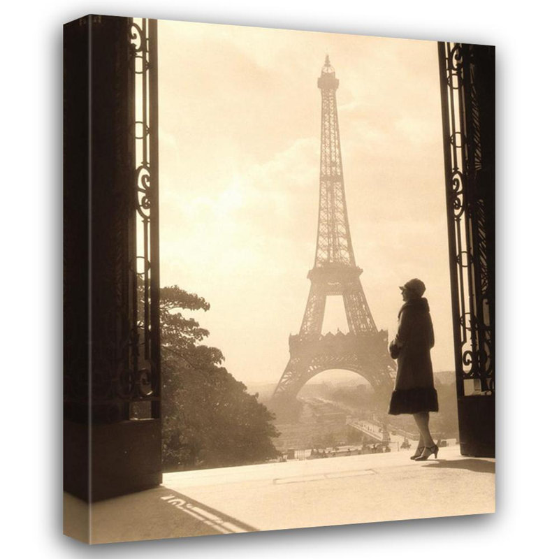 Eiffel Tower, 37" H x 28" W