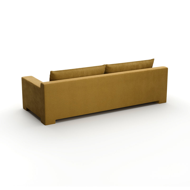 Devon 84" Sofa Camel, 26.5" H x 98" W x 39.75" D