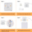 Square LED Flush Mount-281245048-289087677