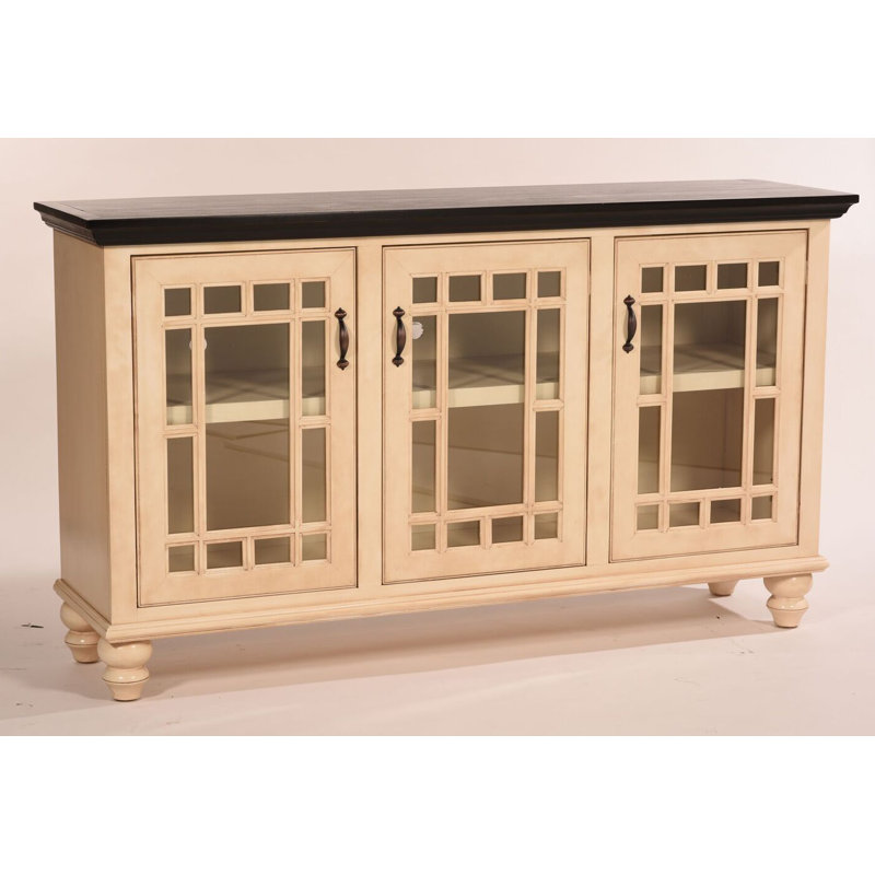 TV Stand for TVs up to 70", Cupola Yellow, Caribbean Rum