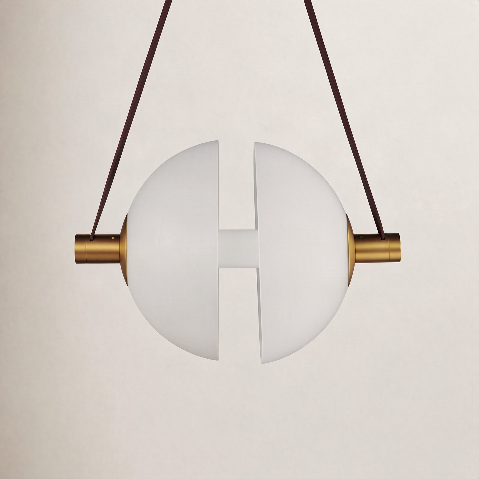 Alessandrina Single Light Frosted Glass Dimmable Pendant, 11.75" H x 17.25" W x 11.75" D