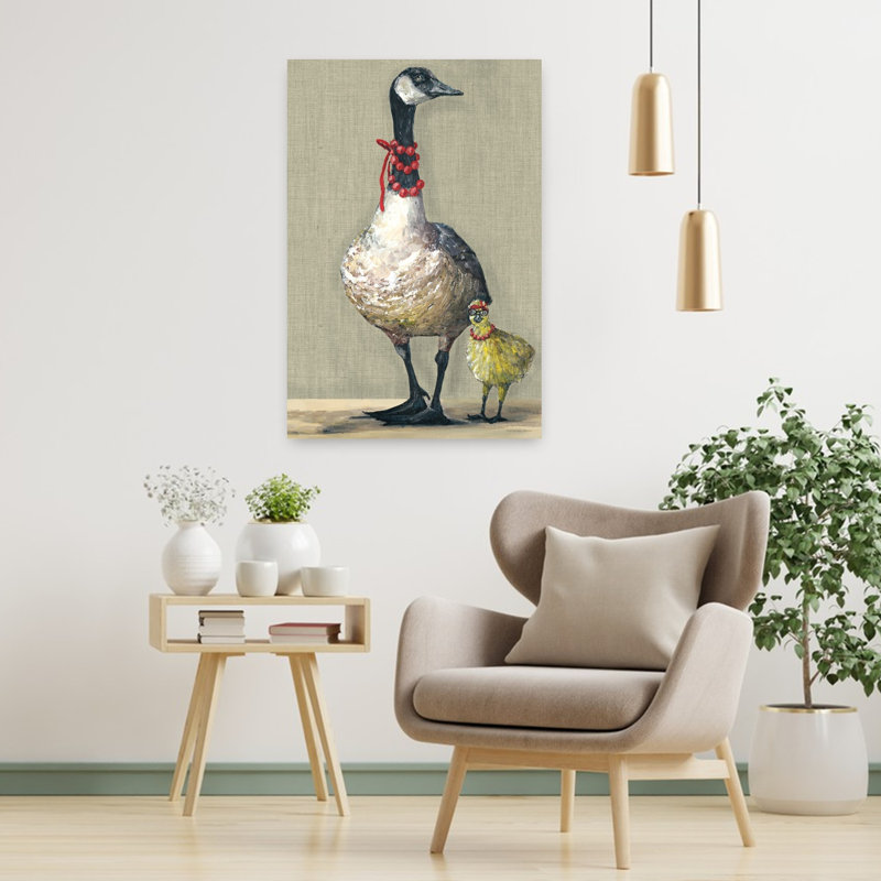 Oiseaux d'une plume, H 36 po x l 24 po