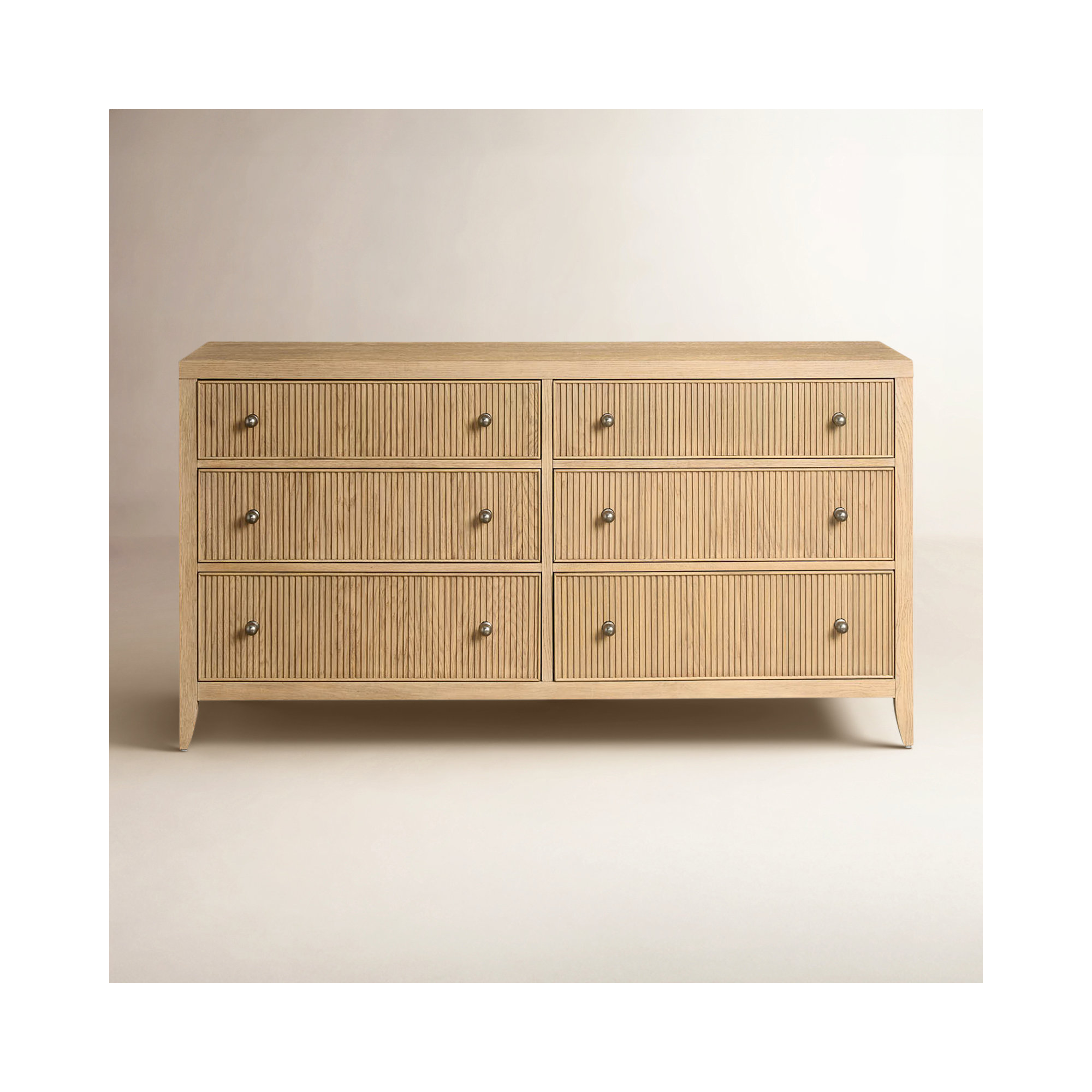 Caterina 6-Drawer Dresser, Skylark