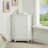 Bathroom Cabinet Triangle Corner Storage Cabinet With Adjustable Shelf Modern Style MDF Board-118317320