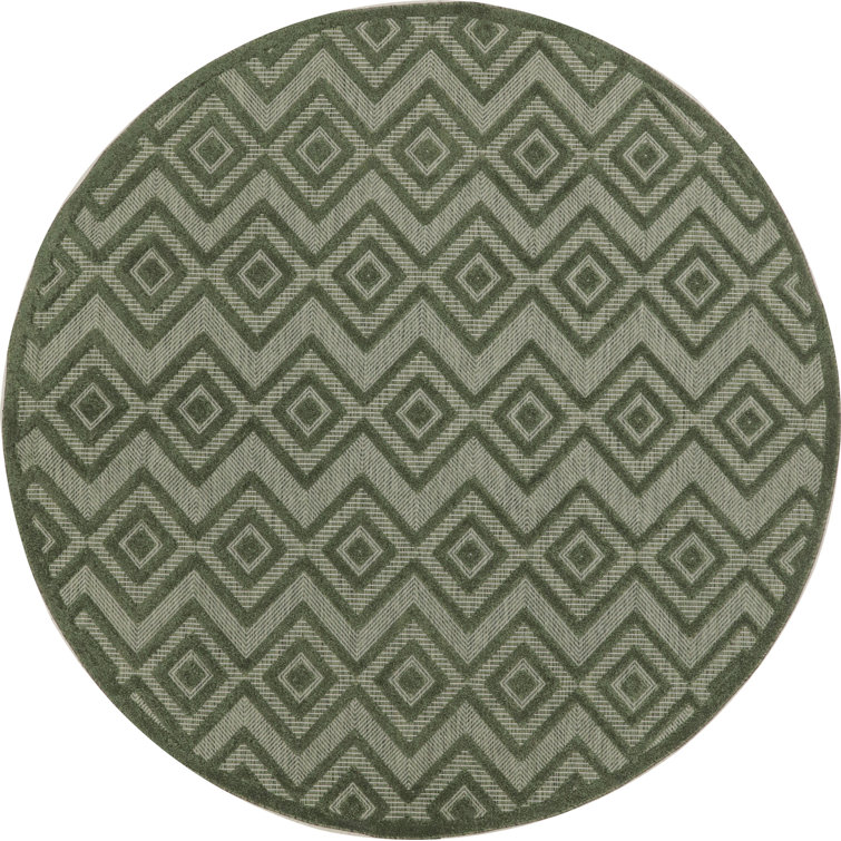 Konstantia Geometric Indoor/Outdoor Area Rug