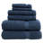Ensemble de 6 serviettes en coton turc Clara-25409774