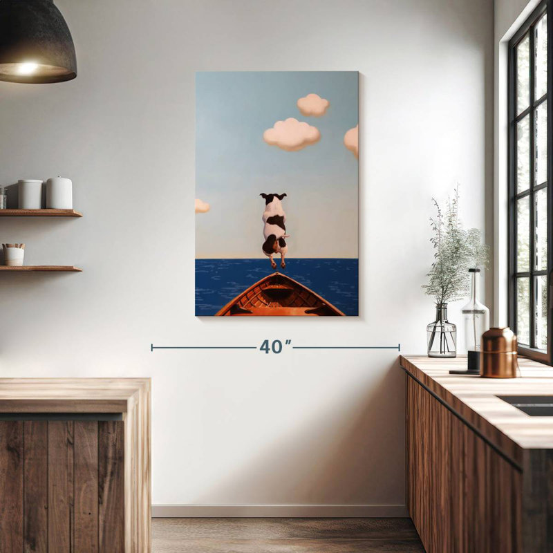 Brampt Overboard, 39" H x 26" W