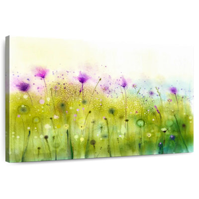 Avery, cosmos et fleurs sauvages, abstrait
