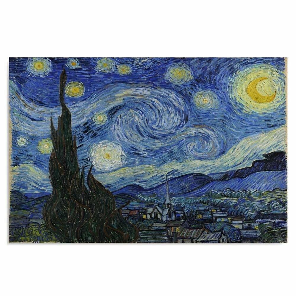 Leinwandbild Sternennacht von Vincent Van Gogh