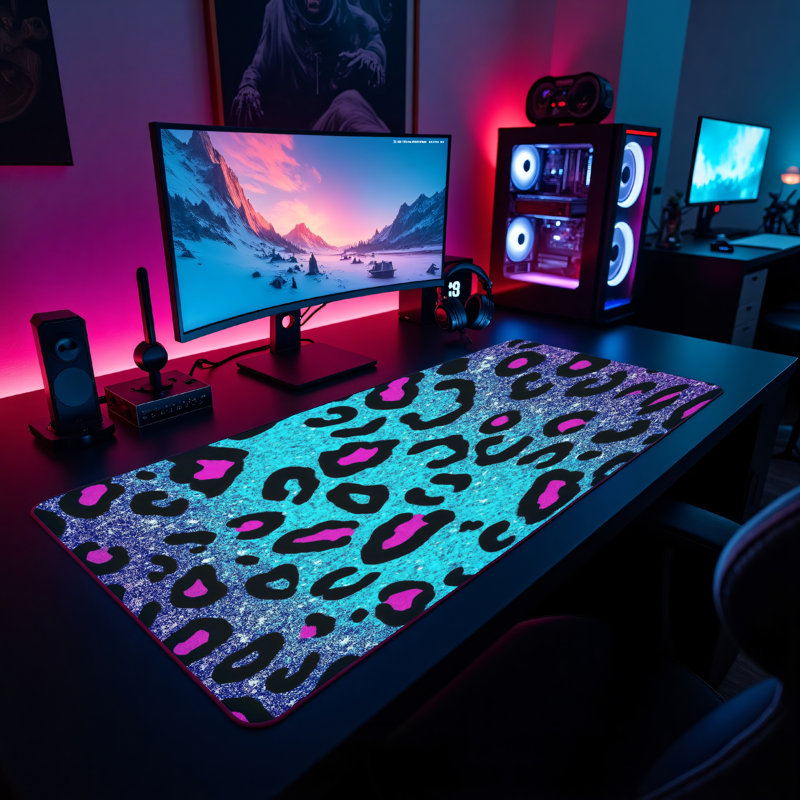 Polyester Desk Pad, 31.5x15.5