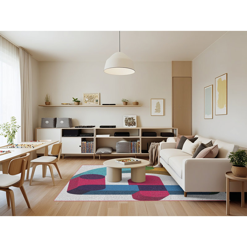 Tapis bleu, Rectangle 7 pi x 9 pi