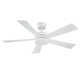 Wynd 5 - Blade Outdoor /Indoor Smart Ceiling Fan with Remote Control and LED Light Kit Included, Works With Alexa and iOS or Android App