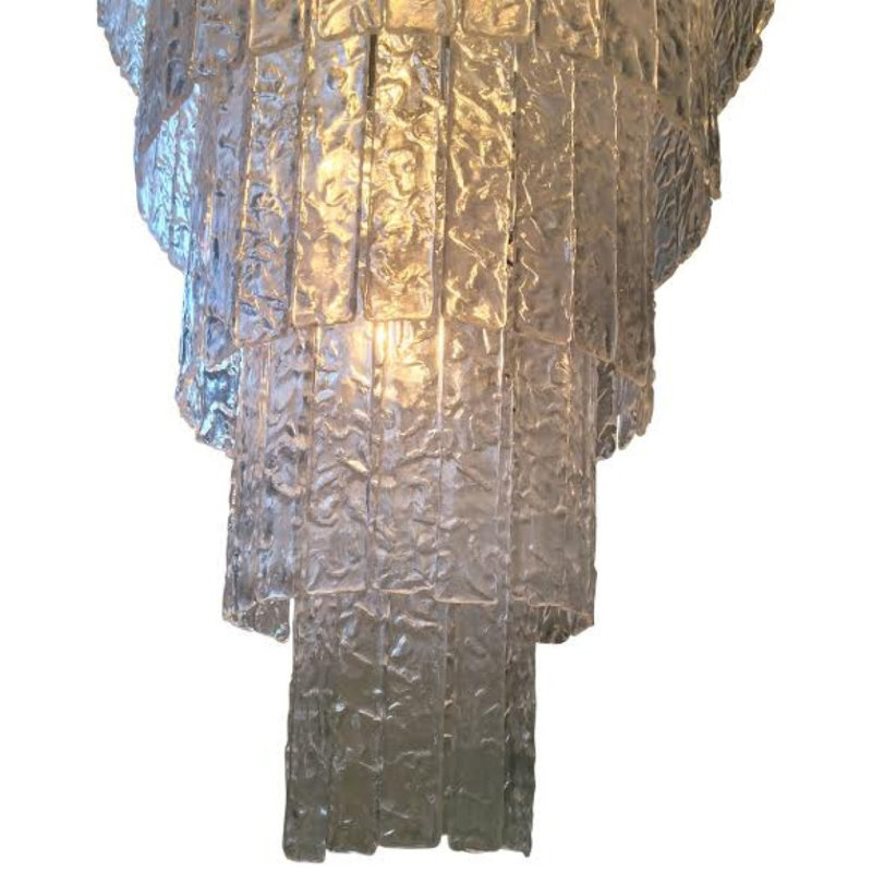 Dimmable Square / Rectangle Chandelier, Polished Nickel, Smoke, 42" Width x 42" Diameter x 58" Height