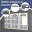 Gazebo Folding Party Tent 2-Way Setup with 4 Removable Side Panels, Windows & Carry Bag Event Shelter Garden Tent for Beach Party Festival Camping Event and Market-131470667-131470672