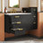Wall Mounted Floating Cabinet, Side Cabinet With Drawers, Mutifunctional Cabinet For Bathroom, Living Room (Bathroom Vanity Not Included)-876825850