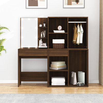 Malpha Dressing Table with Mirror