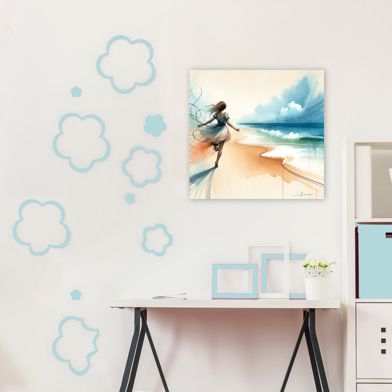 Art mural sur toile Serenity Dance, H 20 po x l 20 po x P 1,5 po