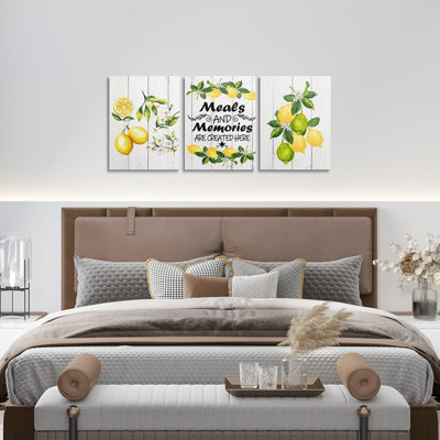 3 Piece Wrapped Canvas Print