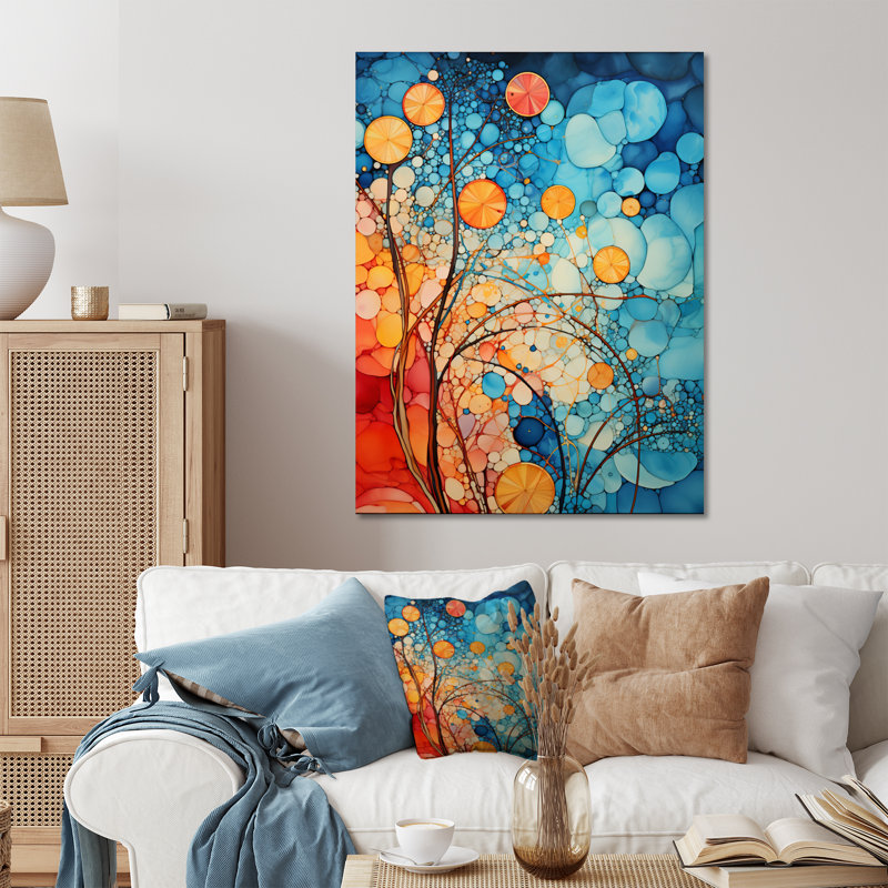 Mosaïque abstraite - Collages abstraits, décoration murale en métal, H 32 po x l 24 po x P 1 po