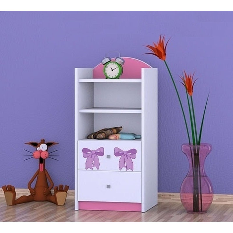 Samson 96cm H X 45cm W Kids Cube, Pink