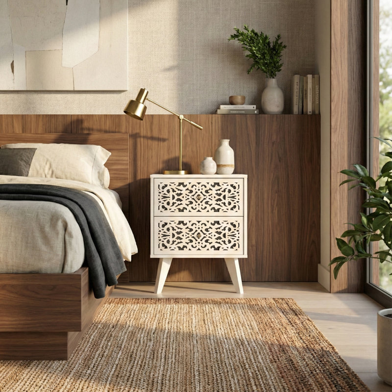 Arrastia 2 Drawer Nightstand (Set Of 2)