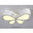 19.7'' Butterfly LED Flush Mount Ceiling Light-123186776