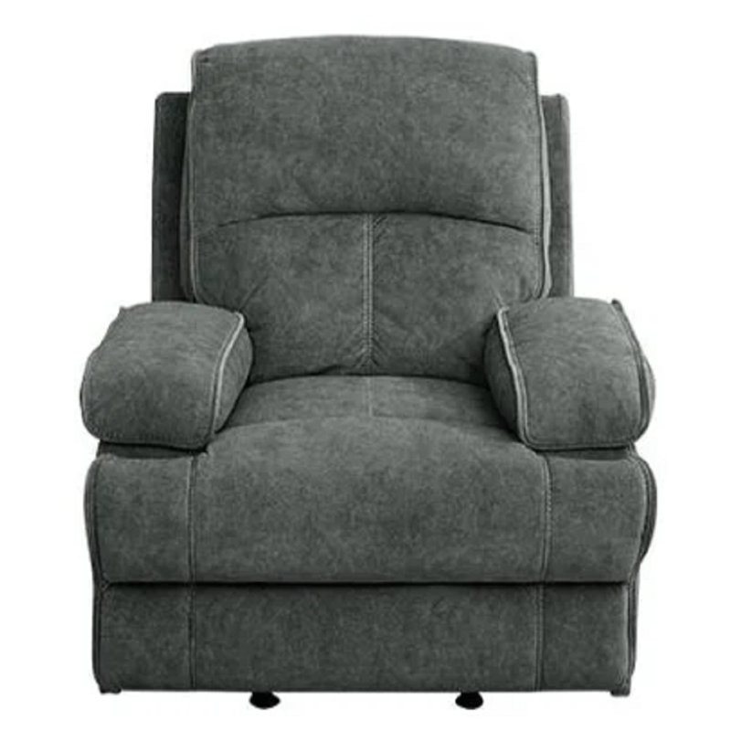 Fauteuil inclinable marron, Gris