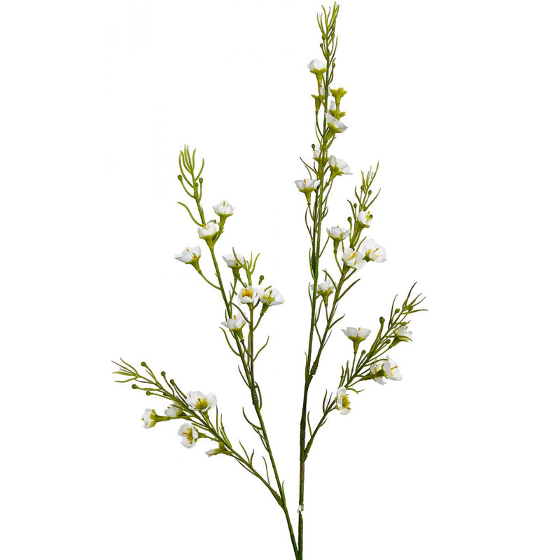 Fleur artificielle en cire, Blanc