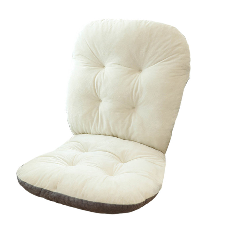 Seat Cushions For Home Use, Tufted Corduroy Floor Cushions For Living Room Tatami, Beige