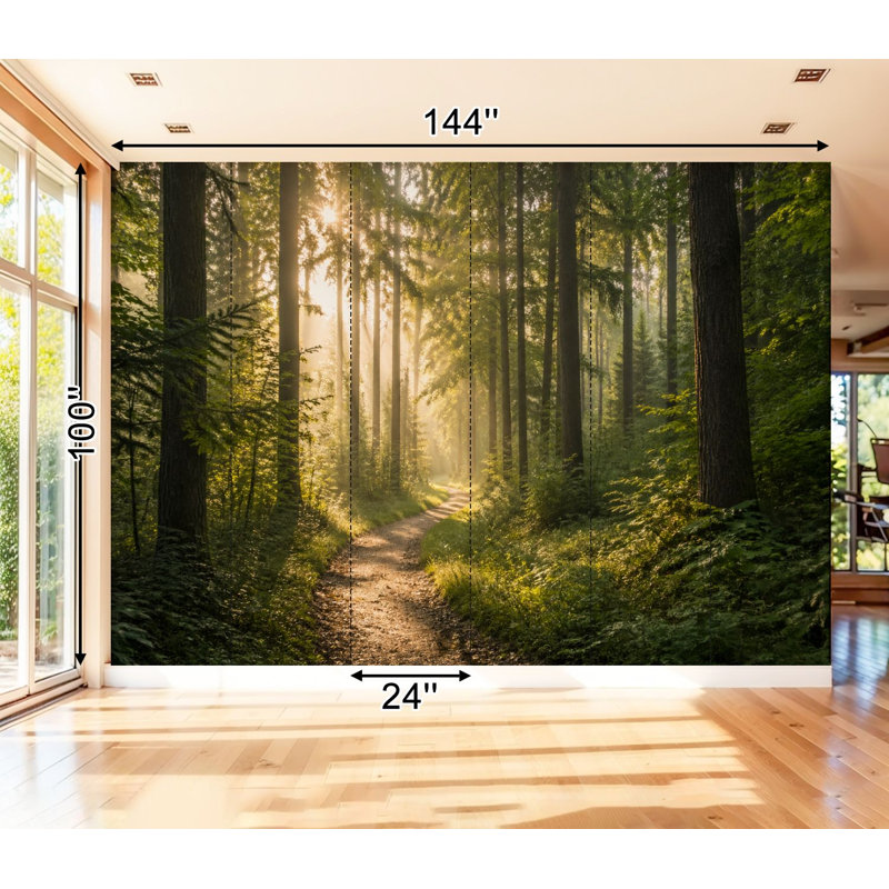 Adhésif mural amovible auto-adhésif et amovible, L 69 po x l 96 po