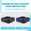 Plateau flottant en osier, plateau de service pour piscine, plateau flottant pour spa-117097447