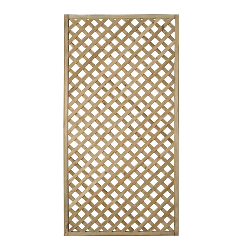 180cm H Wood Lattice Panel Trellis, 180cm H x 90cm W