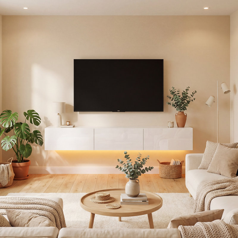 Unfinished TV Stand for TVs up to 58"